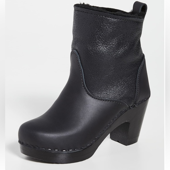 No. 6 Shoes - New in box No.6 Double Black Aviator Pull-On Bootie Size 36, never worn